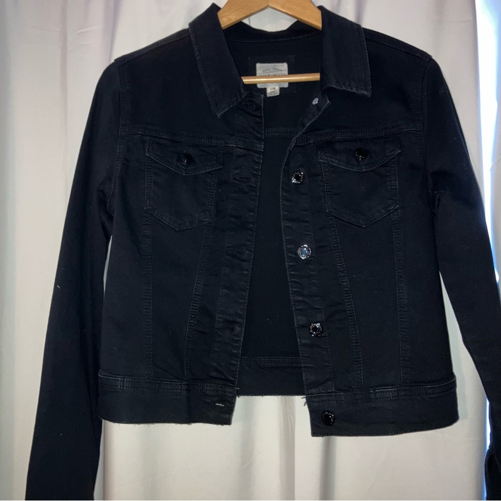 Wax Jean Black Denim Jacket